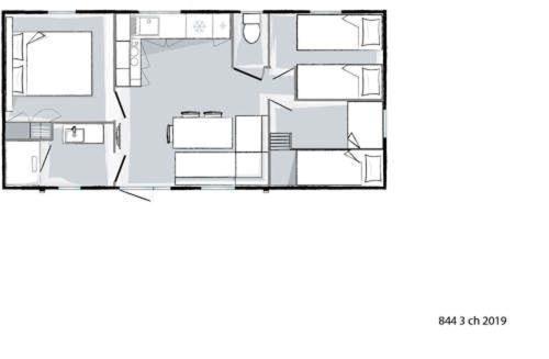 Mobilhome Confort M9 Domaine De Lanniron *